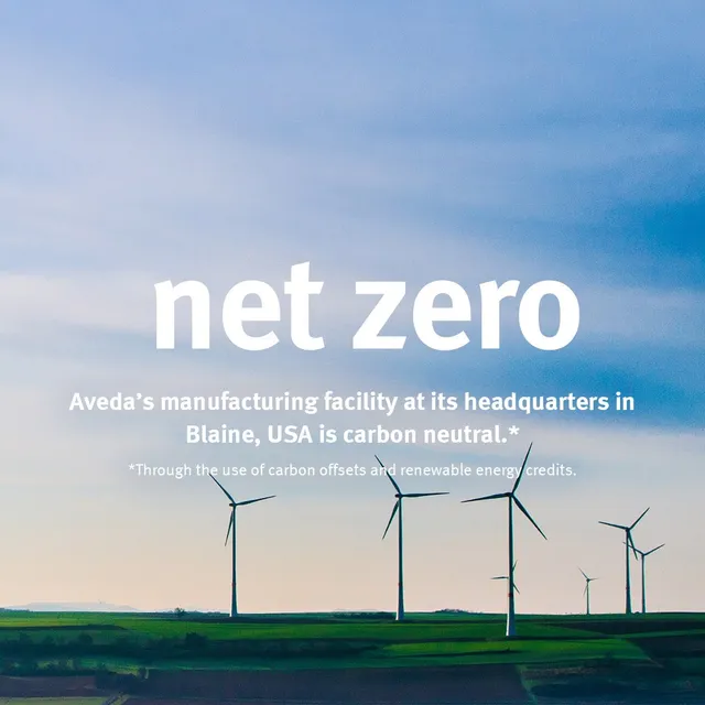 Aveda Wellness Net zero